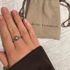 David Yurman 925 Petite Starburst Ring